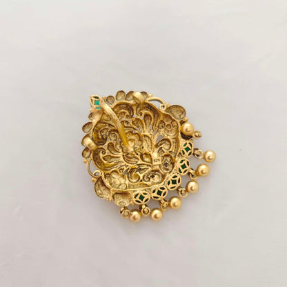 Silver flower pendant-RCC015