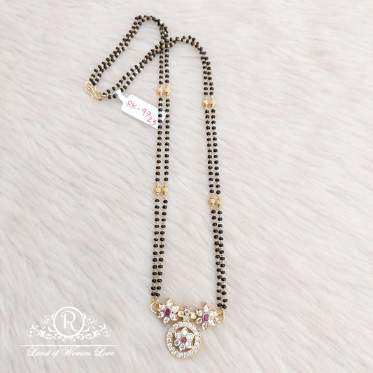 Silver Black Beads Designs