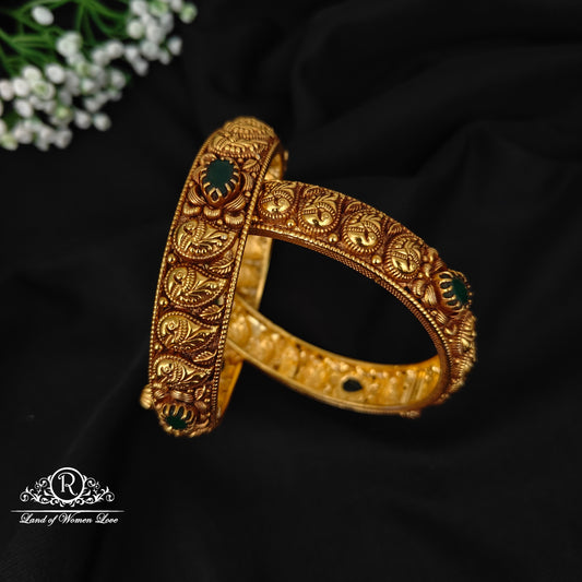 bangle 92.5 silver simple and cute bangles with mango design -rcp142 92.5 silver ramala jewelry / ramala collections