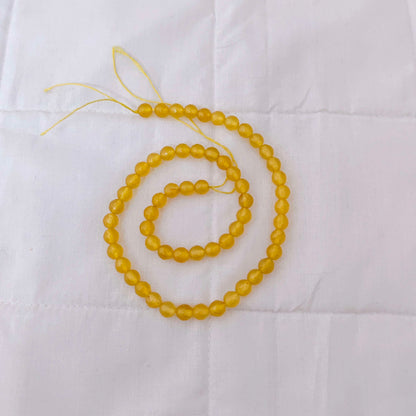 sed beads round cutting 6mm -rcmj22 92.5 silver ramala jewelry / ramala collections