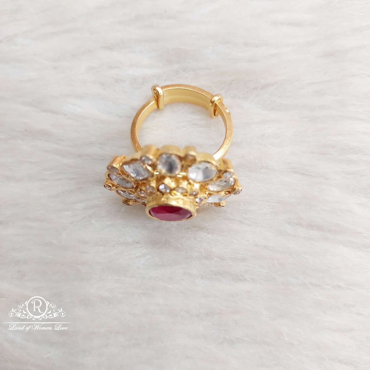 Silver Finger Ring-S819