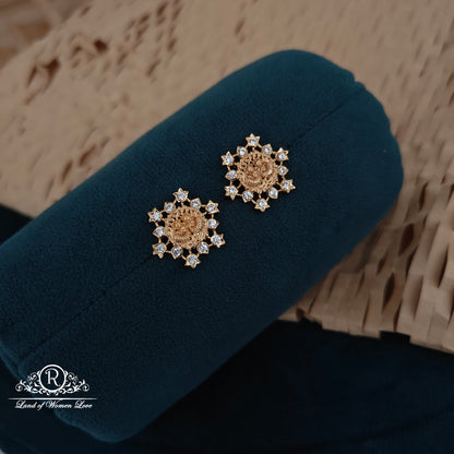 earrings 92.5 silver simple and cute earrings -rc061m427 92.5 silver ramala jewelry / ramala collections