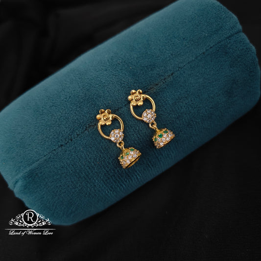 earrings 92.5 silver beautiful earrings-rc89-60m53 92.5 silver ramala jewelry / ramala collections