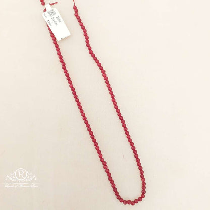 3MM Meroon Zaid Plain Beads-MJ01