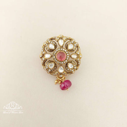 Silver Victoria Moissanite Locket-C169