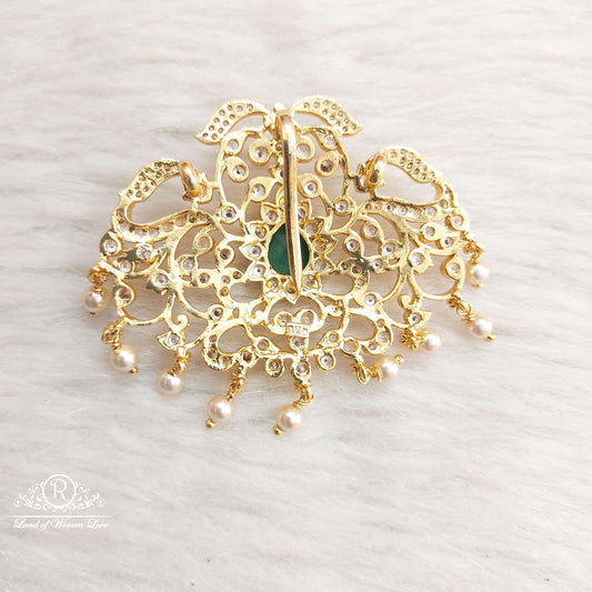 Silver CZ-Stones Locket-SA195