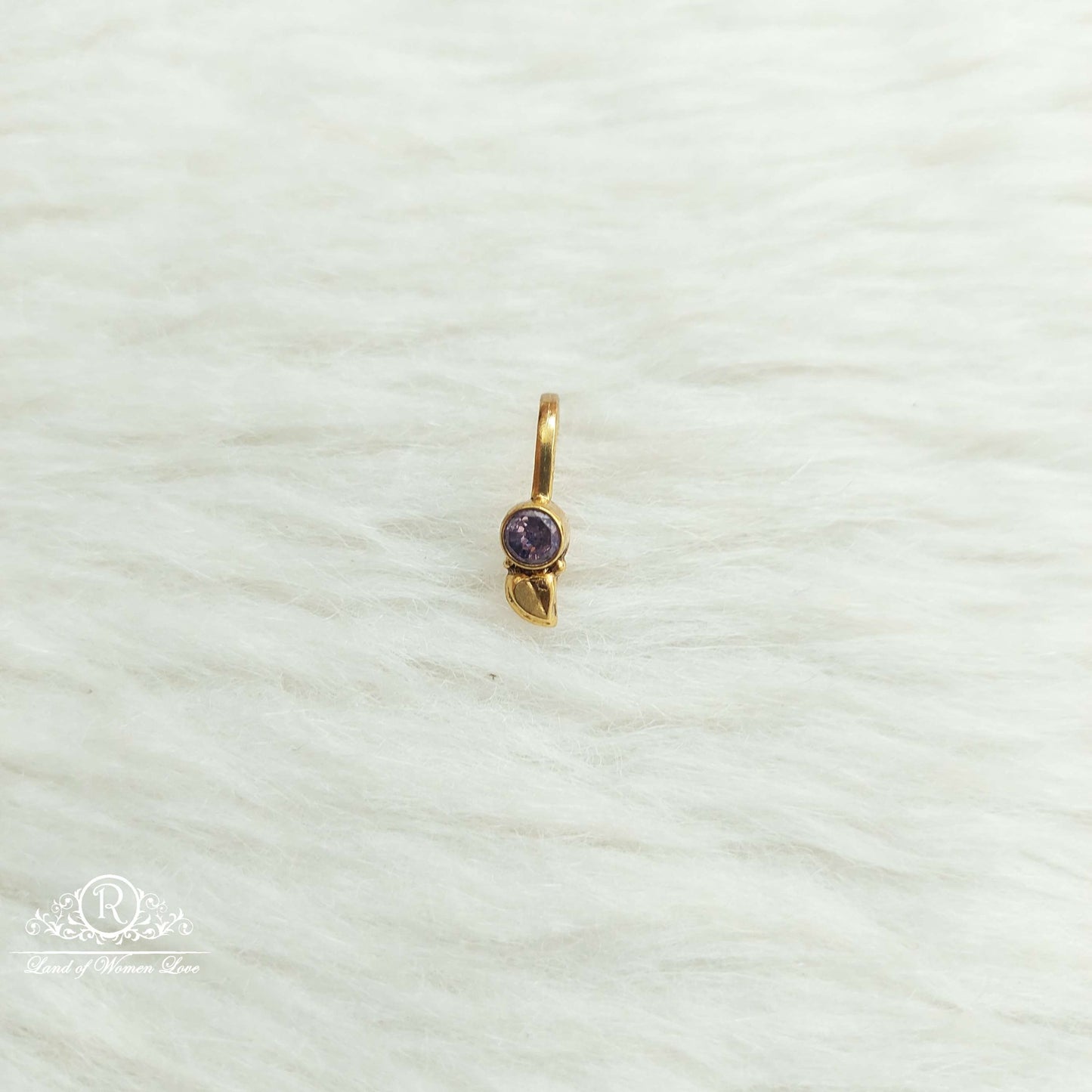 nose pin silver nose pins-sa511-5 92.5 silver ramala jewelry / ramala collections