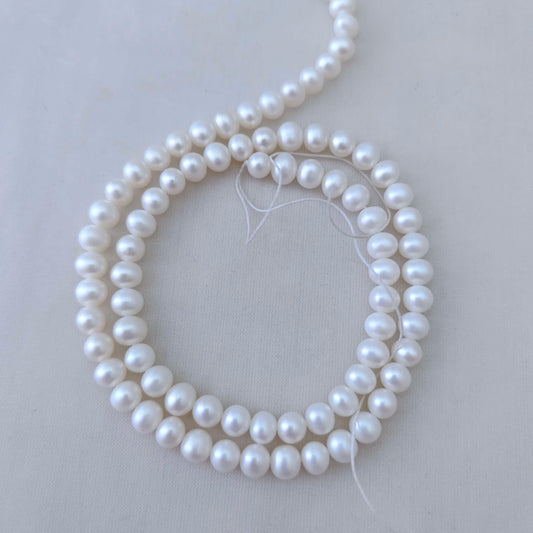 Fresh water pearls button shapes -RCMJ103