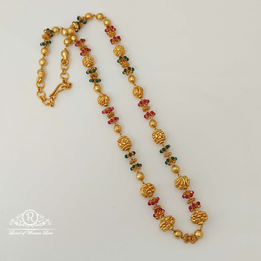 Silver Gold Balls Design Chain-RCCP03