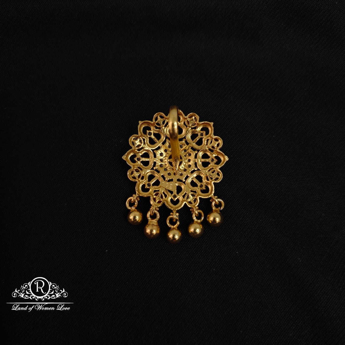 Silver Navaratna pendant -RCCP300