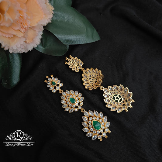 92.5 silver simple and Cute side pendent - RCBG010