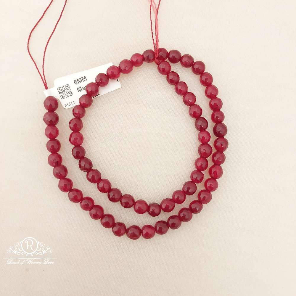 6mm meroon zaid round-mj11 92.5 silver ramala jewelry / ramala collections