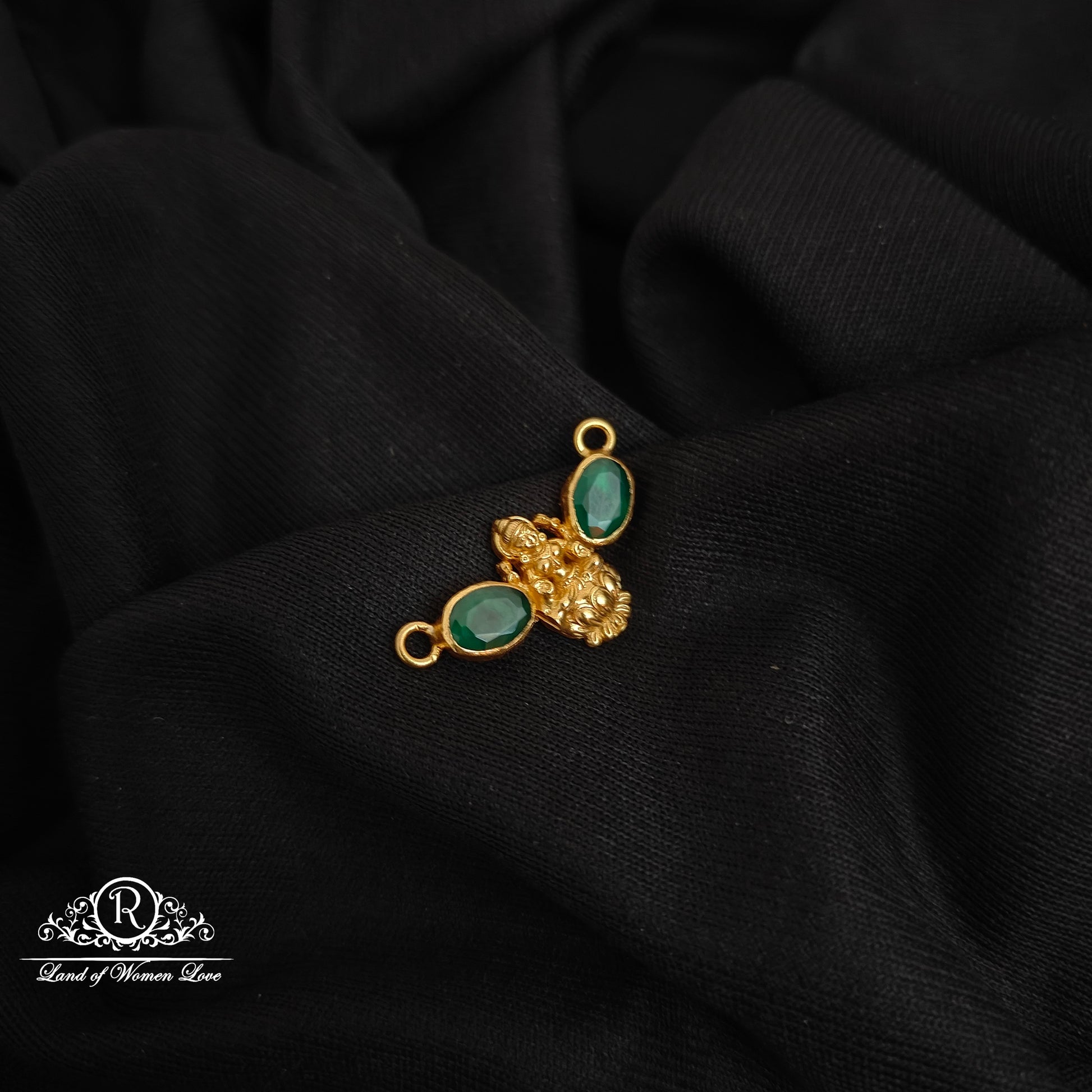 92.5 silver simple and cute mala locket - rc06m1214 92.5 silver ramala jewelry / ramala collections