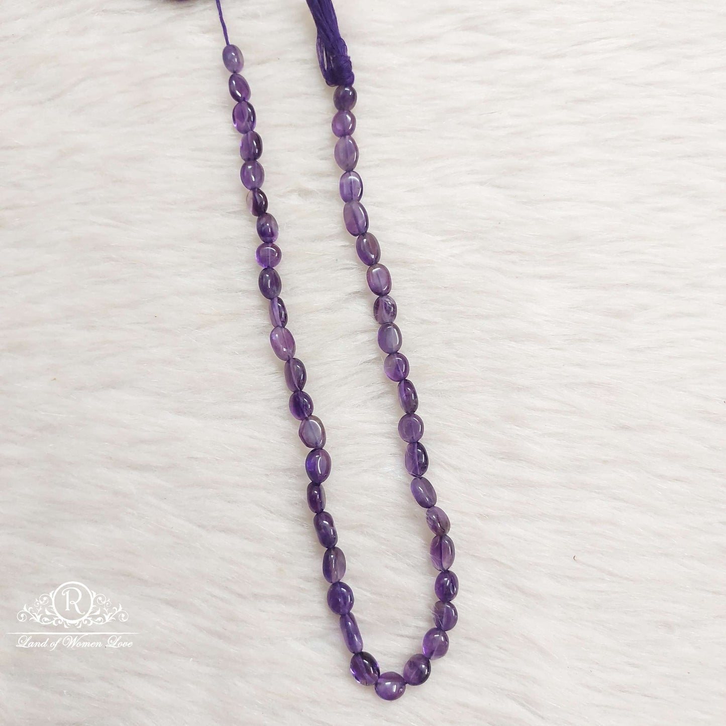 amethy purple beads-sa218 92.5 silver ramala jewelry / ramala collections