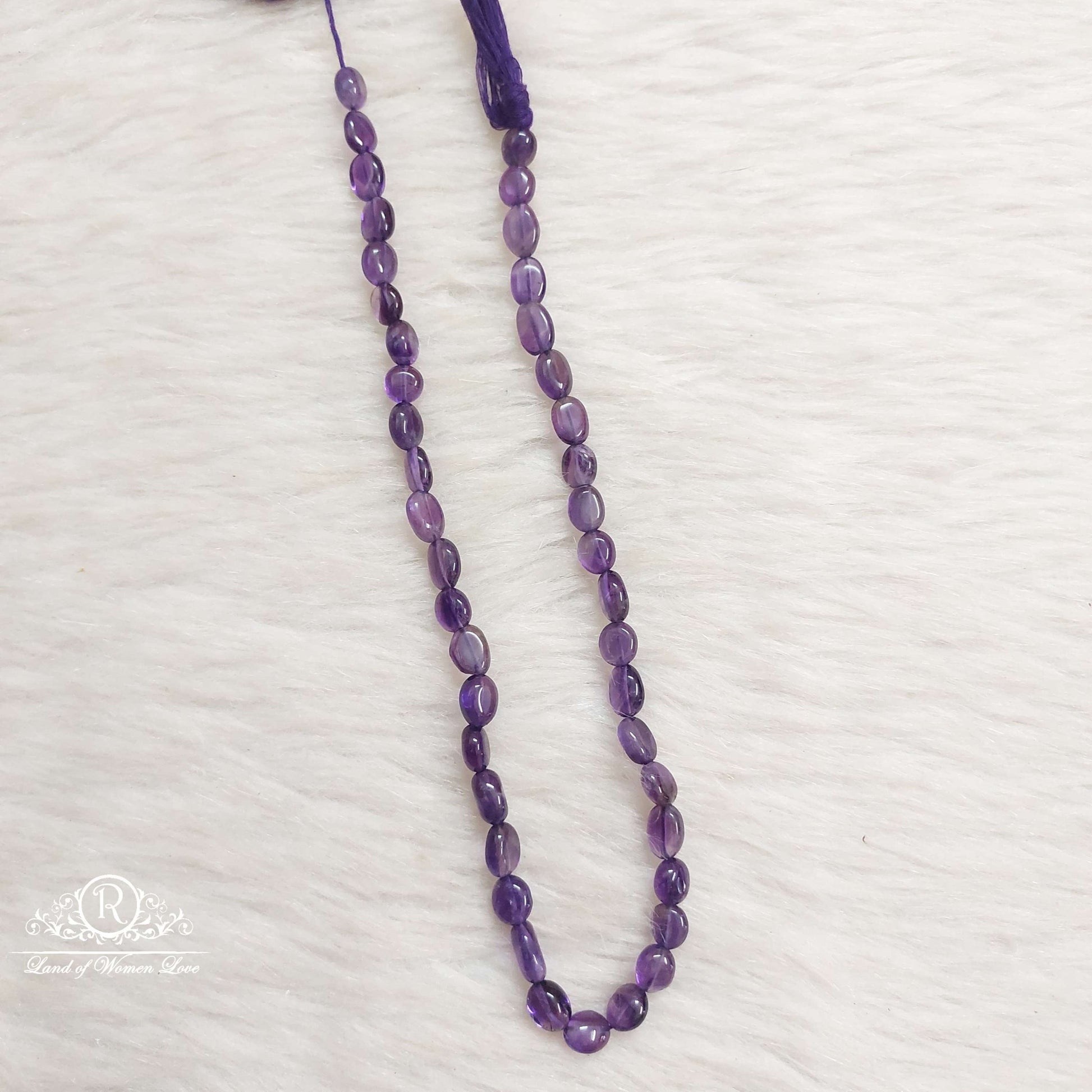 amethy purple beads-sa218 92.5 silver ramala jewelry / ramala collections