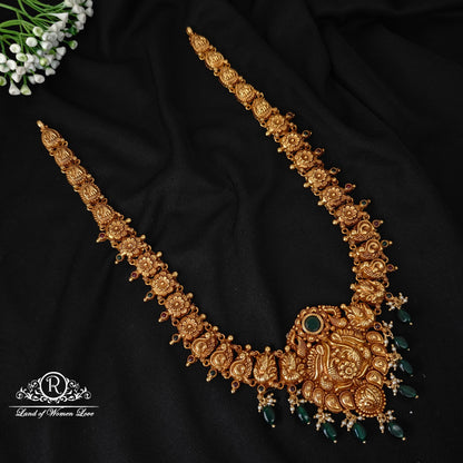 haram 92.5 silver simple and cute haram with peacock design-rc06m1184 92.5 silver ramala jewelry / ramala collections