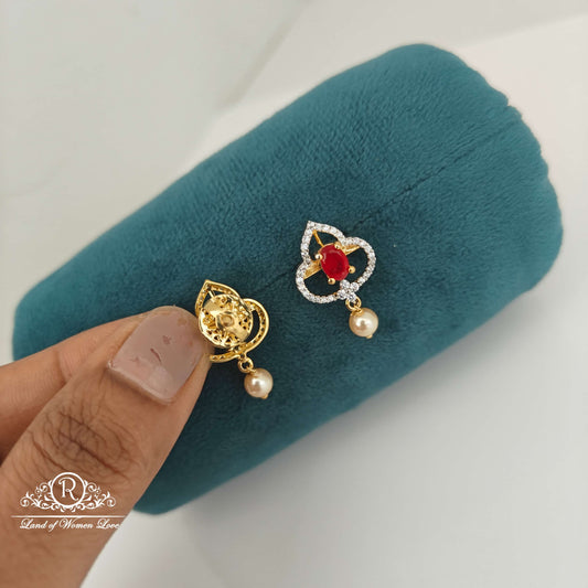 Diamond finishing Replica Silver Studs-RC94-90CP012