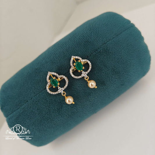 stud diamond finishing replica silver studs-rc94-90cp011 92.5 silver ramala jewelry / ramala collections