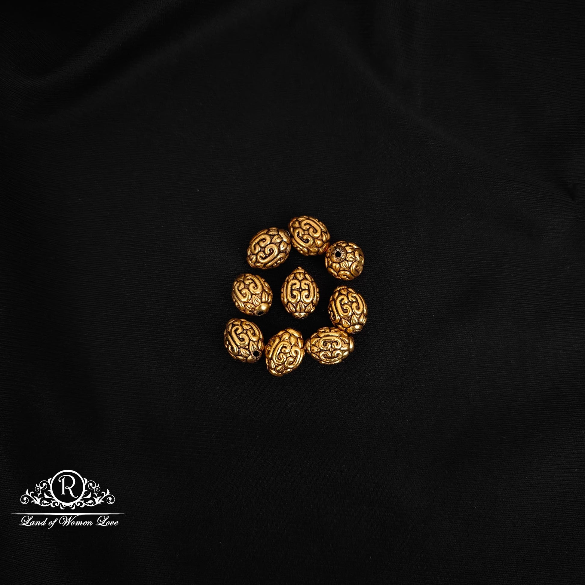 silver nakshigold balls 92.5 silver ramala jewelry / ramala collections