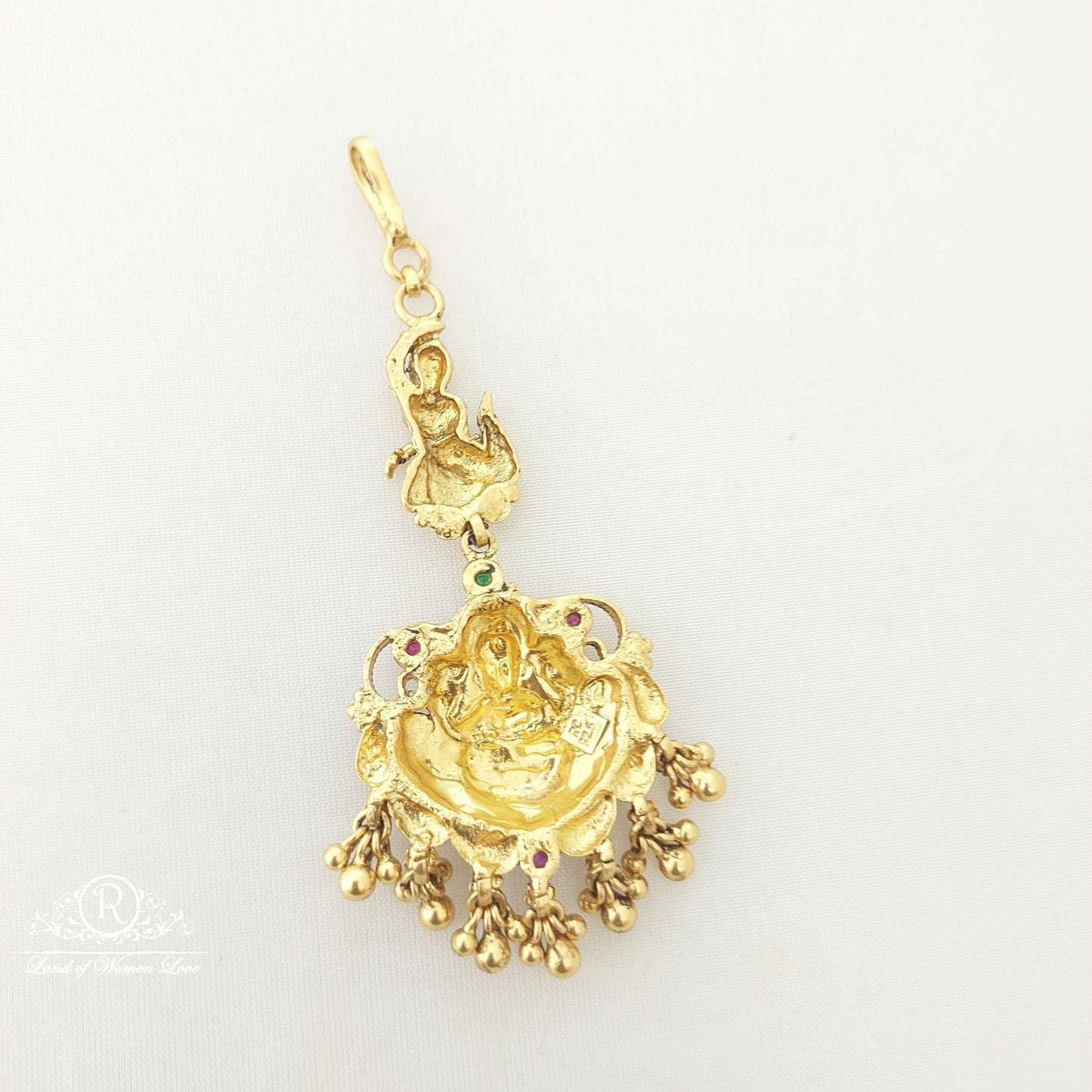 Silver Nakshi Lakshmi Devi Tikkas-SA381