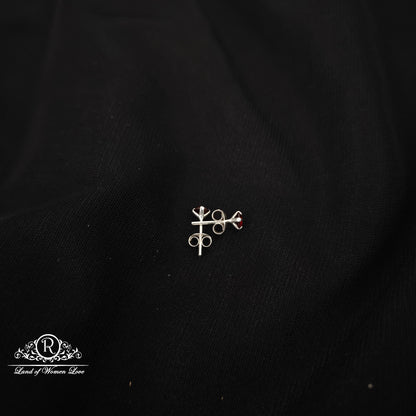 92.5 silver simple and Cute earrings - RCHS49-03