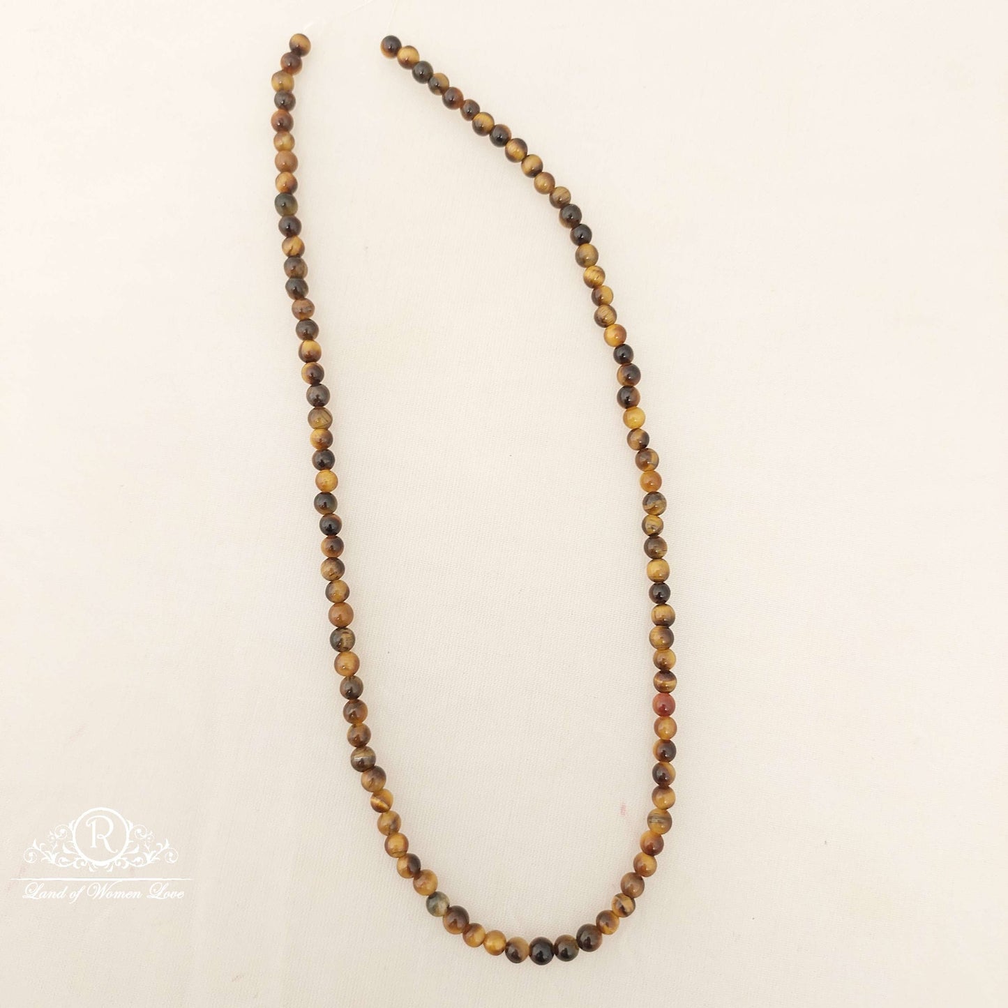 3MM Tiger Stone Beads-MJ05
