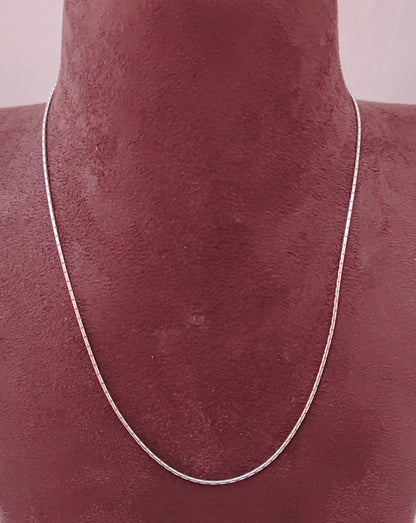 Silver chain design -RCG160