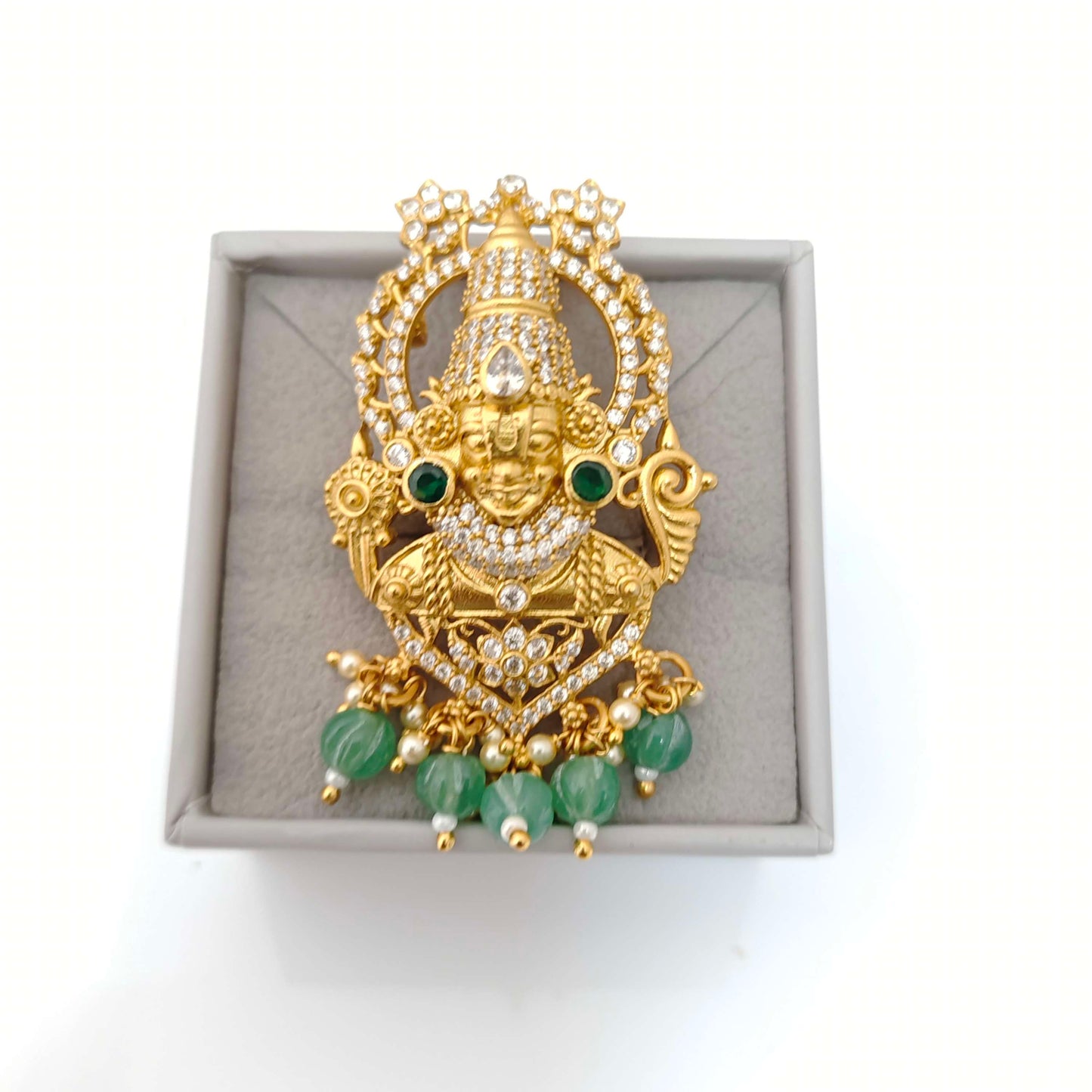 Silver God Balaji pendent designs-RCM703