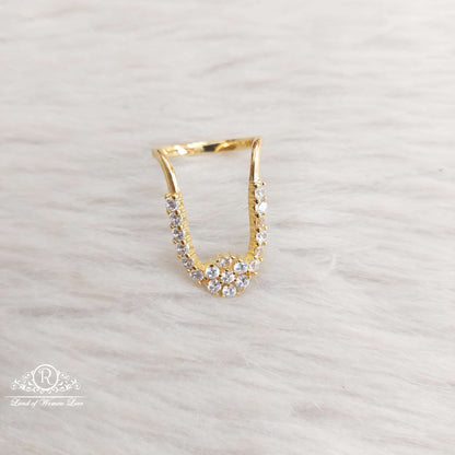 ring silver cz- stones finger ring-sa113 cz 92.5 silver ramala jewelry / ramala collections