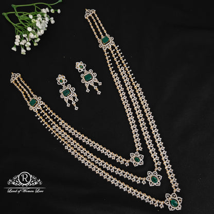 earrings silver cute and beautiful haram with earrings 92.5 silver ramala jewelry / ramala collections