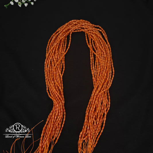 beautiful coral beads-rcmj232 coral 92.5 silver ramala jewelry / ramala collections