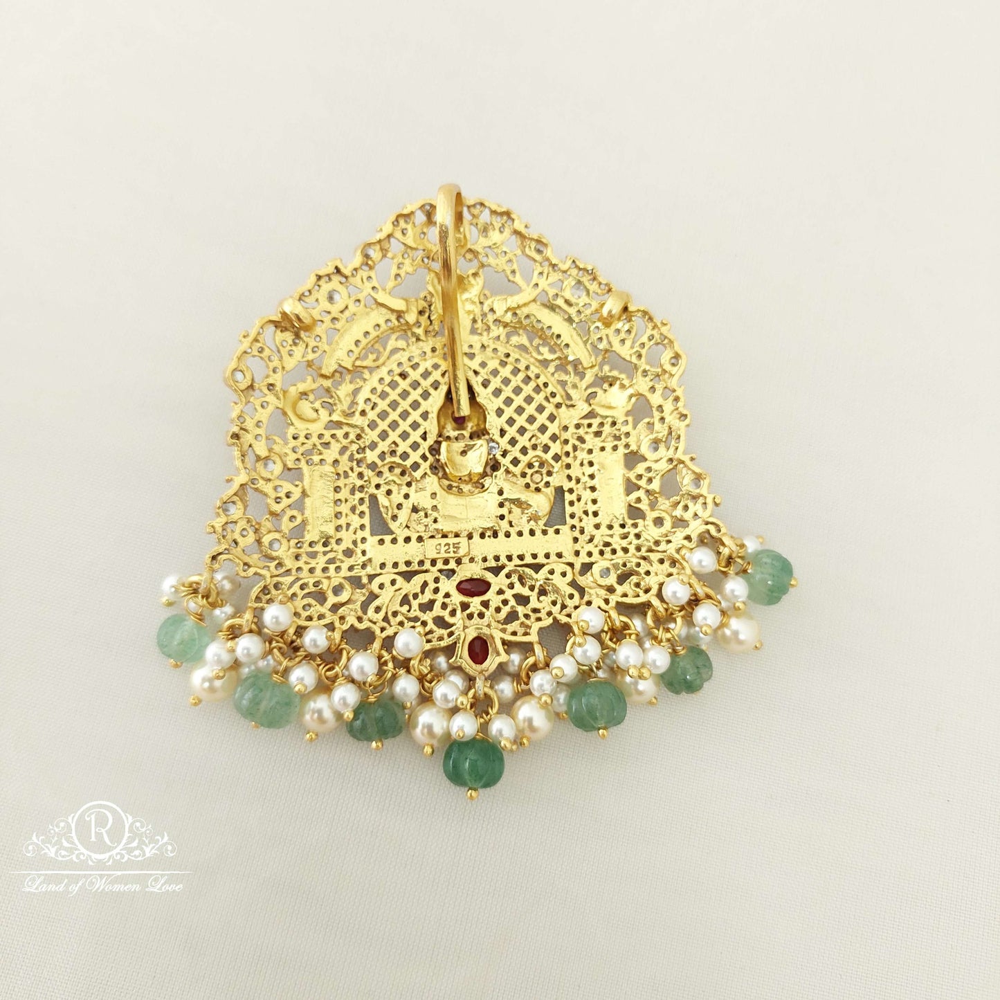 Silver God Venkateswara Swamy Locket-SA405