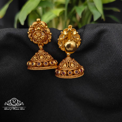 92.5 silver simple and Cute earrings - RCJR933