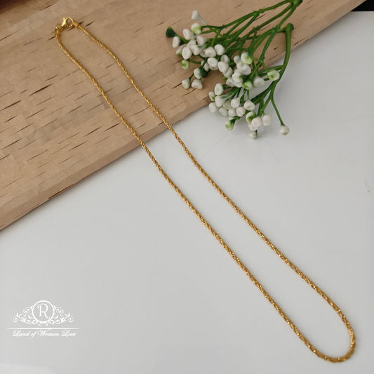 chain 92.5 silver simple and cute chain - rch948-1 92.5 silver ramala jewelry / ramala collections