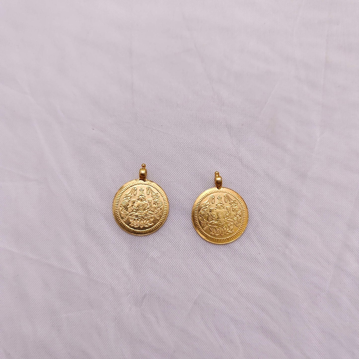 Silver kasu locket -RCV277