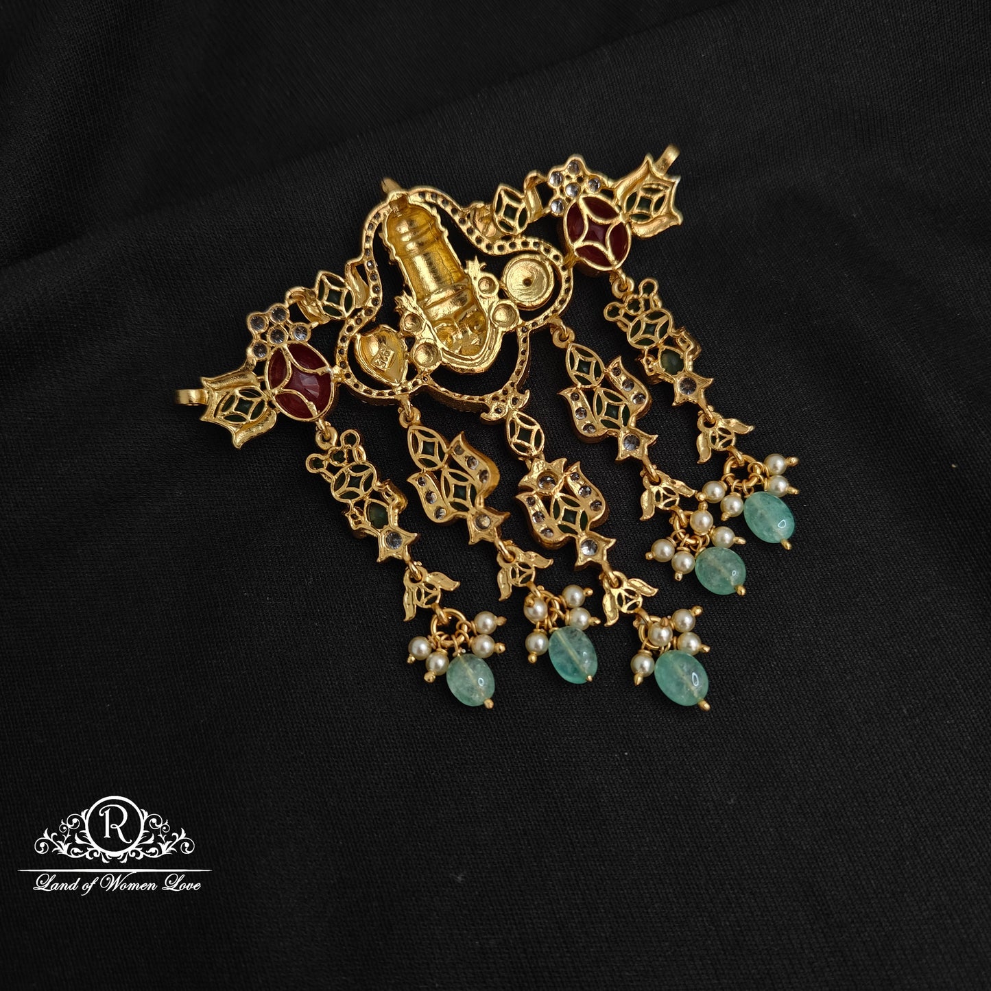 92.5 Silver Lord Venkateshwara swamy design mala Locket-RCM1154