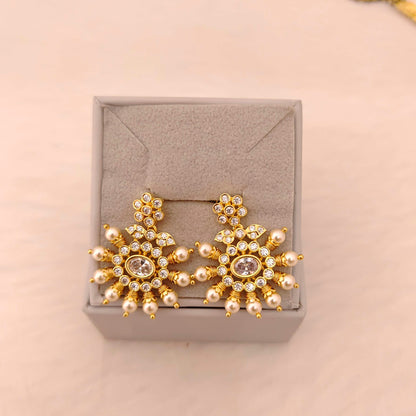 Silver earrings -RCD441