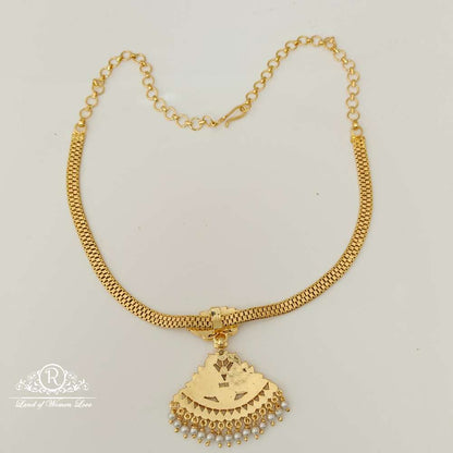 Silver Nonthadu Chain Design Necklace-RCK195