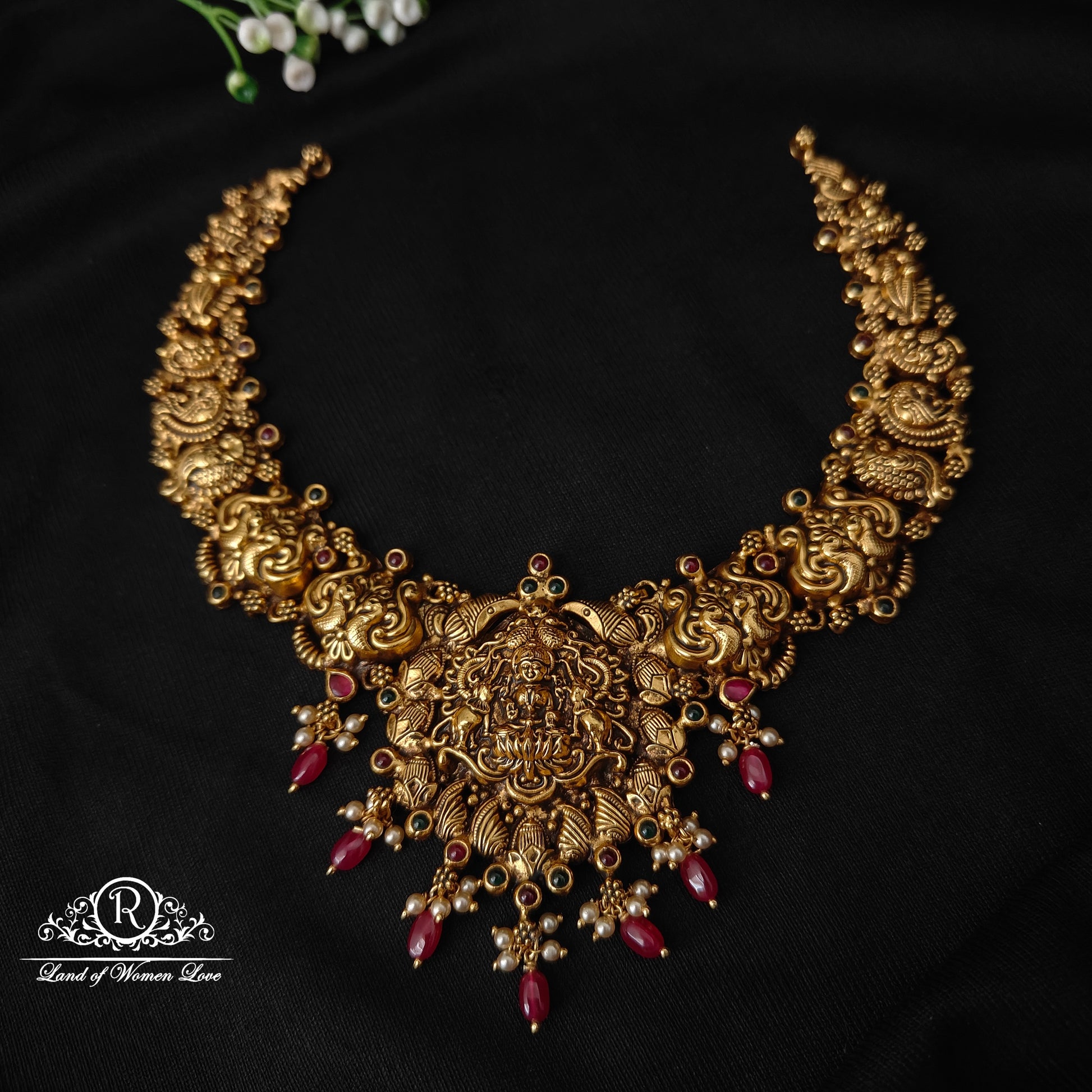 necklace 92.5 silver simple and cute necklace - rcm1363 92.5 silver ramala jewelry / ramala collections