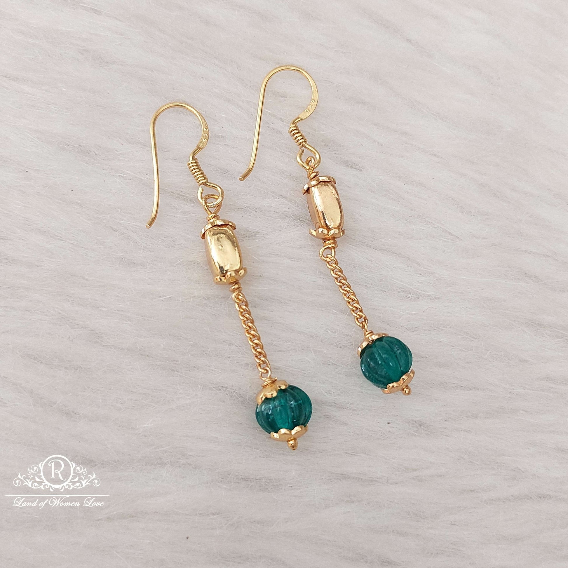 earrings silver hanging earrings-s952 92.5 silver ramala jewelry / ramala collections