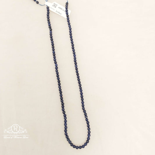 4MM Blue Zaid Round Beads-MJ10-2