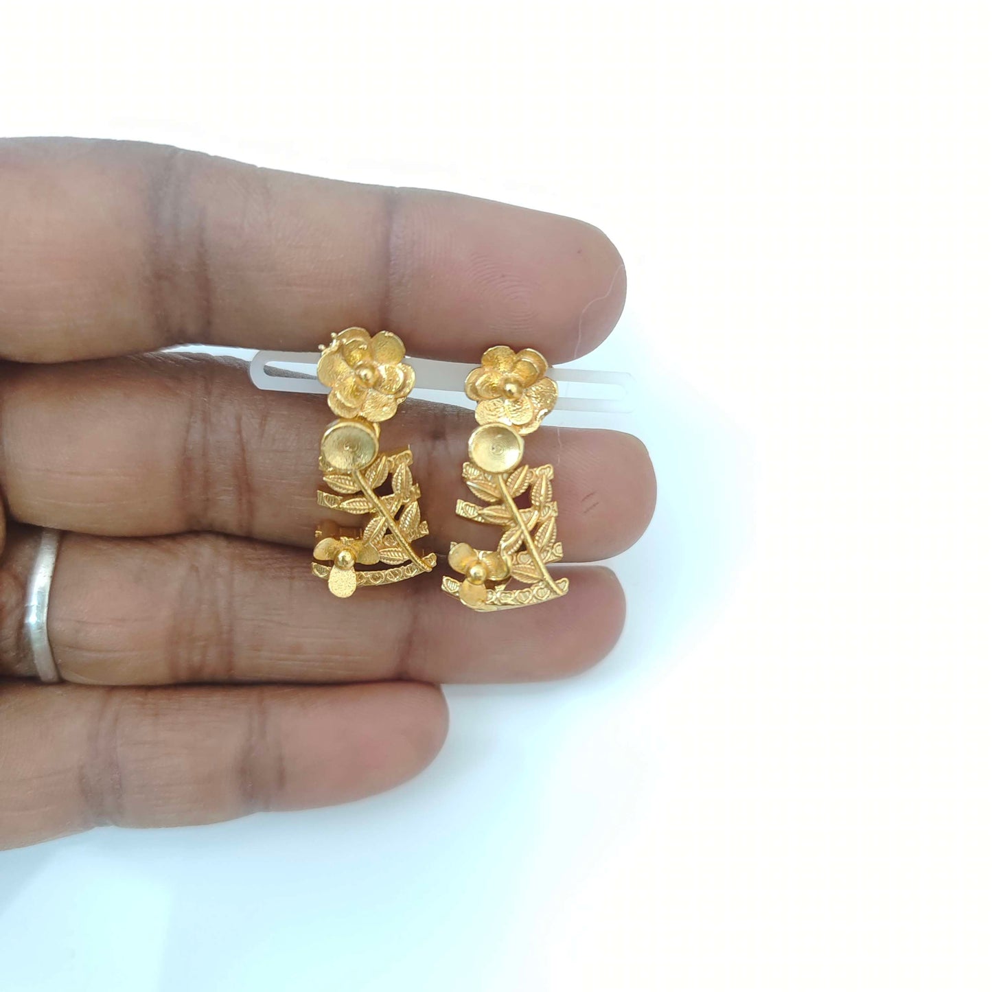 Silver Earrings -RCT199