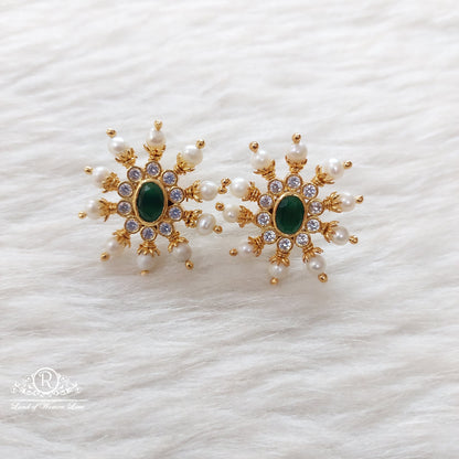 stud silver earrings-s127 92.5 silver ramala jewelry / ramala collections