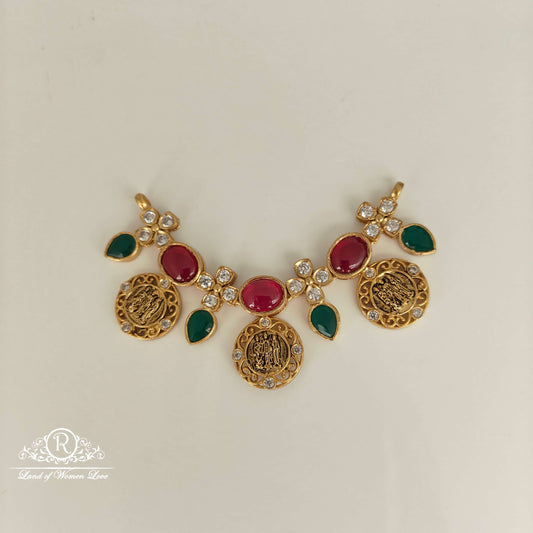 ram parivar design silver mala locket-rch638 92.5 silver ramala jewelry / ramala collections