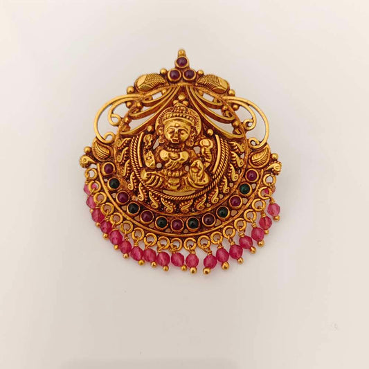 pendant silver lakshmidevi pendant design-rcjr586 92.5 silver ramala jewelry / ramala collections
