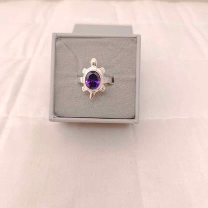 Silver Kubera Design Finger Ring-RCA056