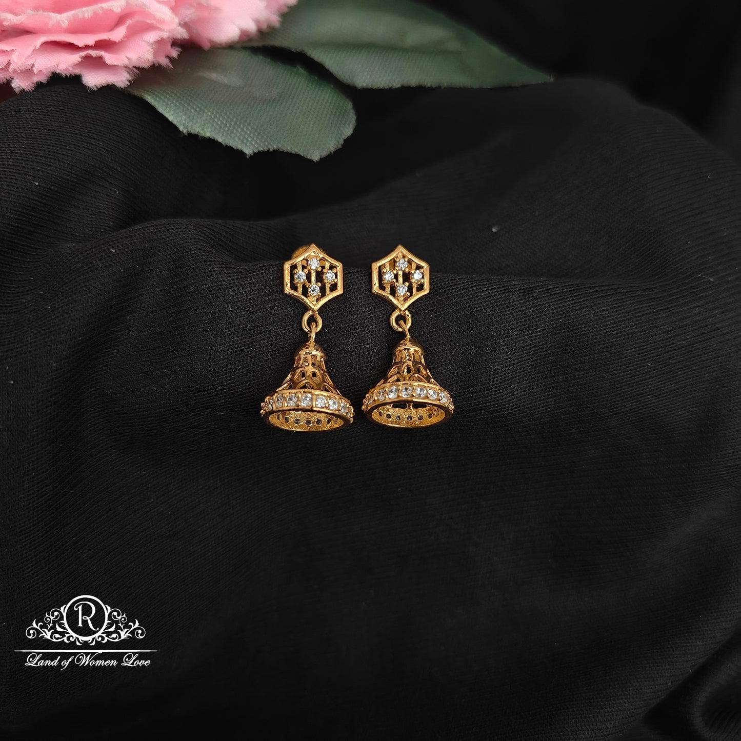 earrings 92.5 silver simple and cute earrings 92.5 silver ramala jewelry / ramala collections