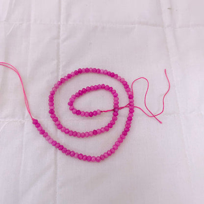 high quality 4mm gemstone round cutting beads -rcmj33 92.5 silver ramala jewelry / ramala collections