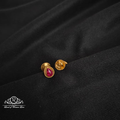 92.5 Silver Kundans Changeable earrings-RCCP405