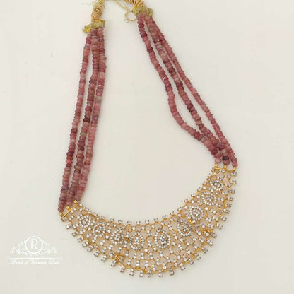 silver beads design chocker-rcmj150 cz 92.5 silver ramala jewelry / ramala collections